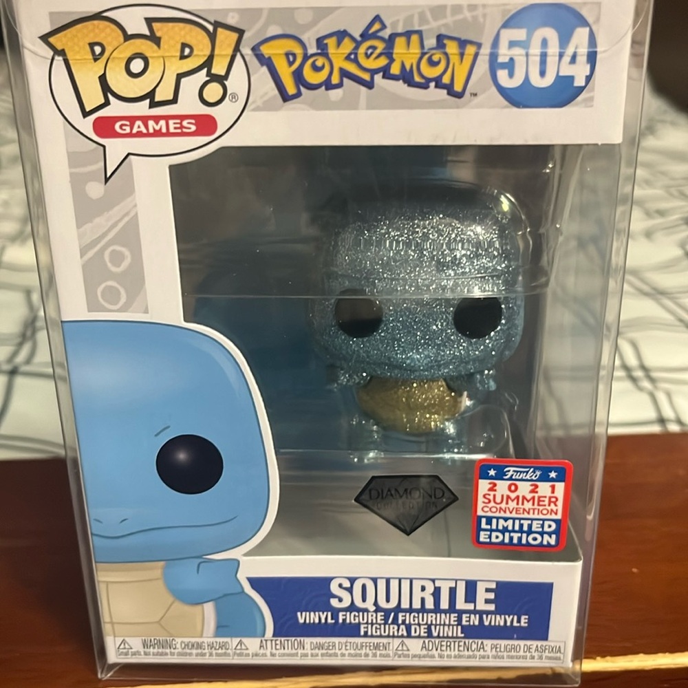 Funko pop squirtle 2021 summer convention limited edition